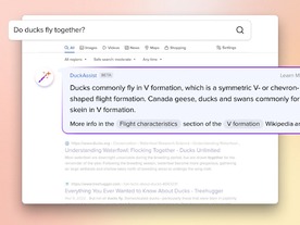 DuckDuckGo、AI検索機能「DuckAssist」を発表--OpenAIなどの技術を活用