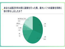 人事、広報、事業開発などの副業で掛け持ち率が100%に--lotsful調べ