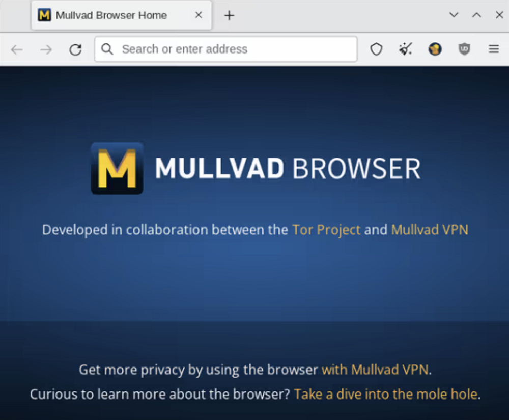 Mullvad Browserのロゴ