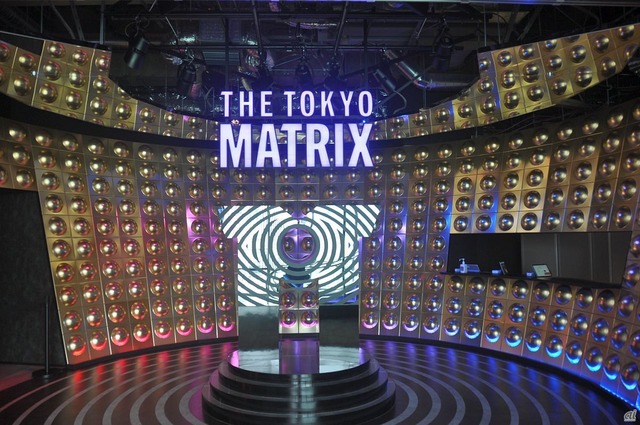 　近未来、そして非日常感のある「THE TOKYO MATRIX」のエントランス。