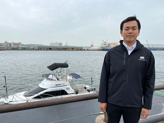 　小型船舶の自動航行システムを開発するエイトノット代表取締役CEOの木村裕人氏は「今回の実証実験を経て実装運用に向けた動きを進めていく」と語る。