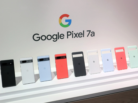 グーグル、折りたたみスマホ「Pixel Fold」など3機種を発表--「Pixel 7 Pro」並みミドルクラス機も