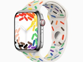 「Apple Watch」プライドエディションの新作バンドが発表--LGBTQ+コミュニティを祝福