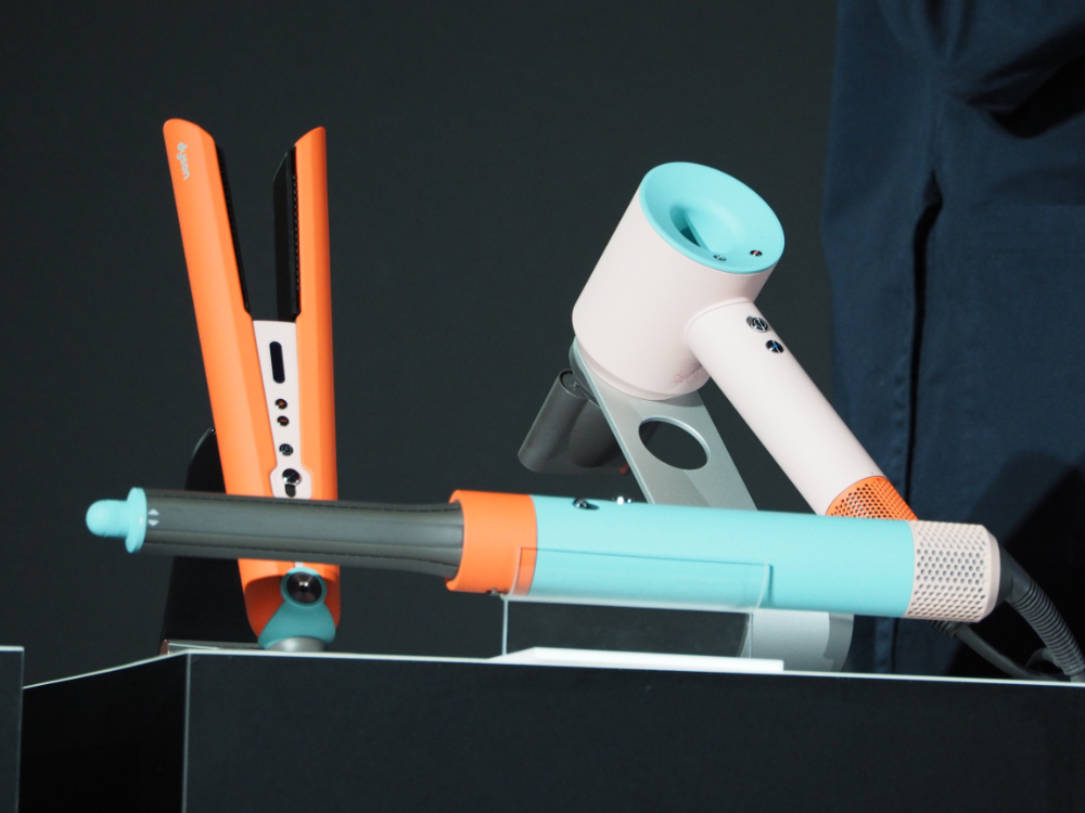 新製品の「Ceramic Pop(セラミックポップ）ヘアケア製品」は、「G-Force」から着想を得た限定カラーのアイテム