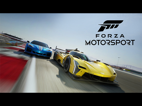 MS、「Forza Motorsport」を10月10日発売--キャデラックとコルベットがカバーカーに