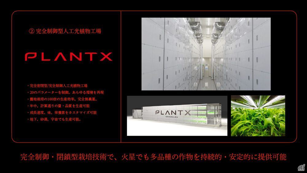 完全密閉型の植物工場を開発、販売するプランテックス
