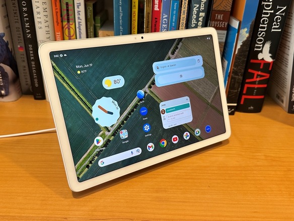 グーグル「Pixel Tablet」レビュー：デザイン、ドックやソフトウェアの使い勝手など
