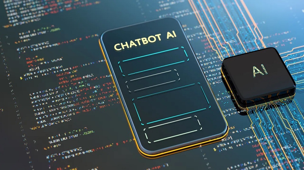 ChatGPT AIと表示されたデバイス