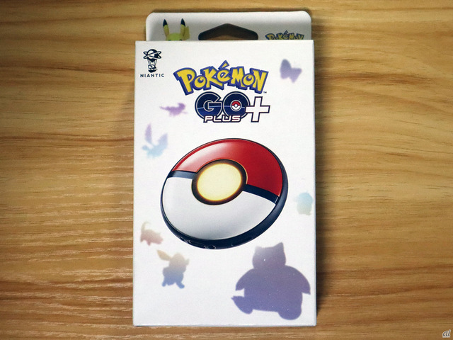 　「Pokemon GO Plus ＋」パッケージ正面。