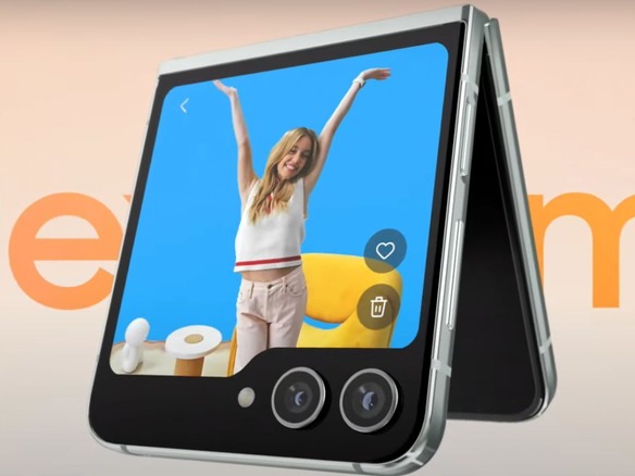 サムスン「Galaxy Z Flip5」、Z世代への売り込みは成功するか