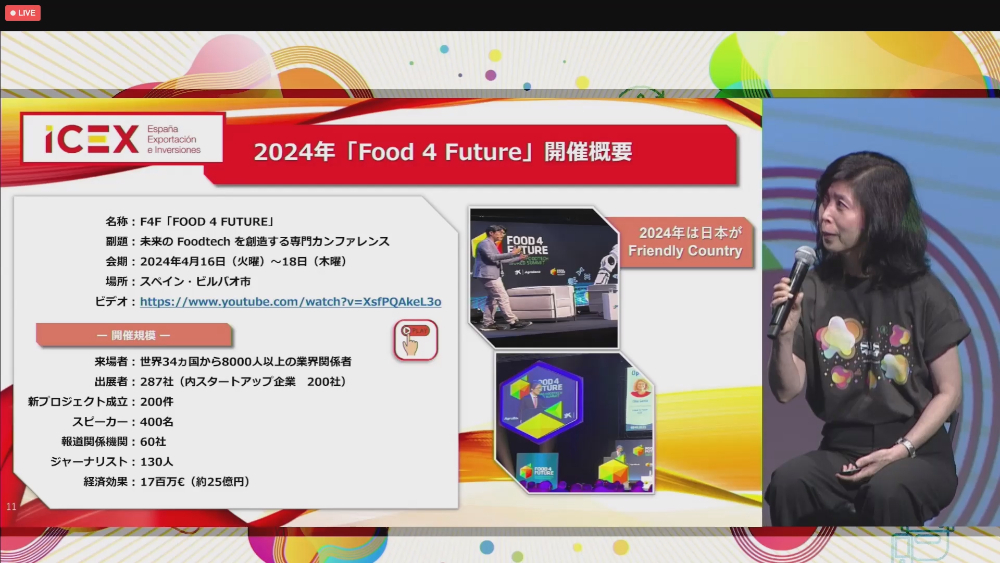 2024年4月にスペイン・ビルバオ市で開催される「Food 4 Future」の概要