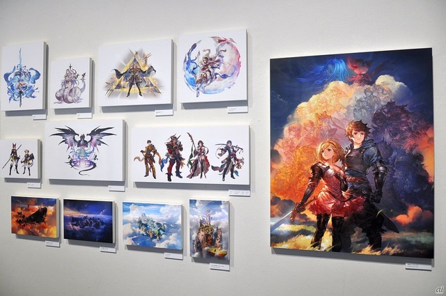 　ゲームにおけるシナリオイベントなどで登場するキャラクターたちのイラストがずらり。