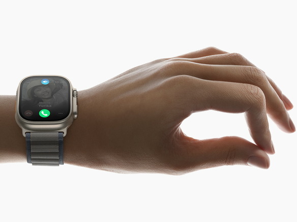 アップル、タフモデル「Apple Watch Ultra 2」--「ダブルタップジェスチャー」搭載