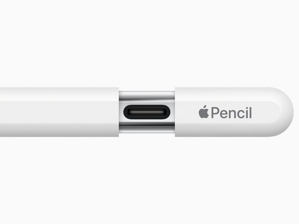USB-C対応「Apple Pencil」発表--筆圧感知などを省いて従来モデルより 