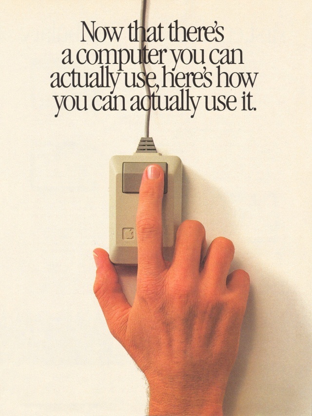 Macintoshの広告