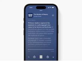 「Apple Podcast」、自動文字起こしに対応へ