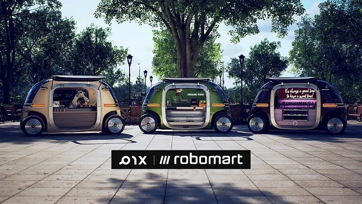 PIX Movingが自動運転車をRobomartへ提供（出典：PIX Moving）