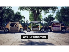 RobomartとPIX Moving、自動運転車による無人の移動食品販売サービス提供で協業