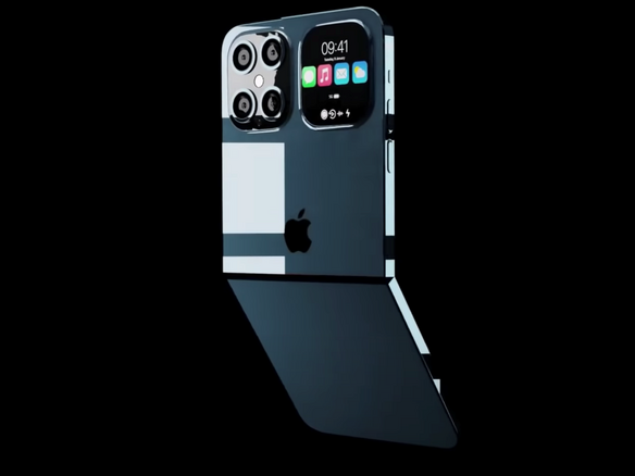 アップル、折りたたみ式「iPhone」の試作品を開発中か
