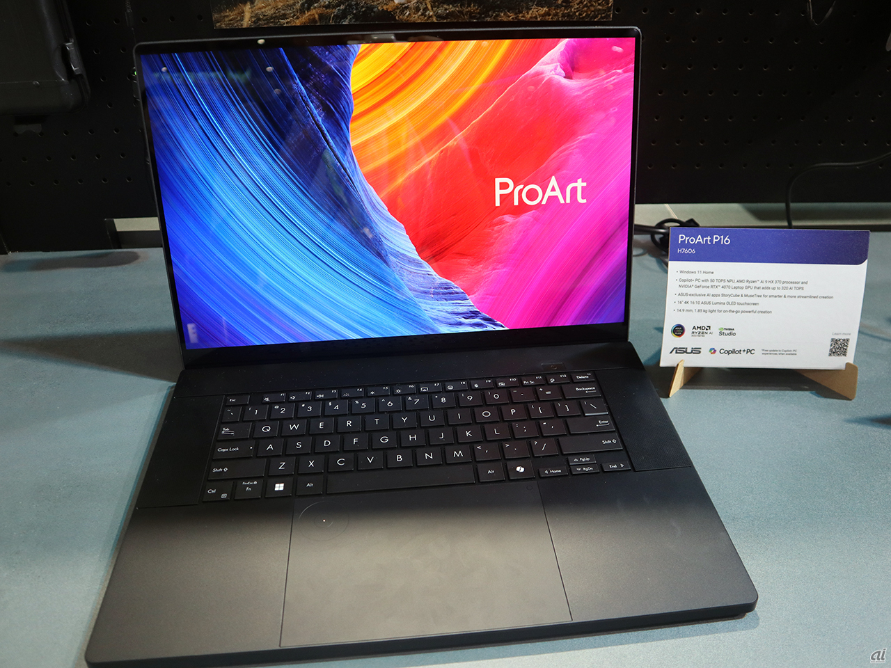 14.9mm、1.85kgのノートPC「P16 H7606」（グローバル版）