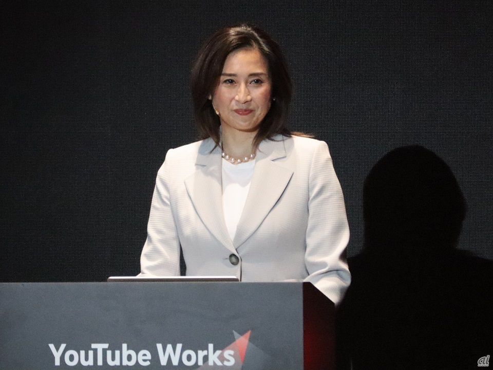 グーグル YouTube日本代表 マネジングディレクター 仲條亮子氏