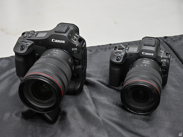 キヤノン、新型ミラーレスカメラ2製品を発表--フラッグシップ「EOS R1」とハイアマチュア向け「EOS R5 Mark II」