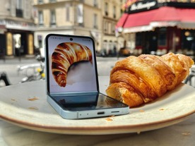 「Galaxy Z Flip6」と過ごす1日--初めてのパリで最新のAI機能を体験