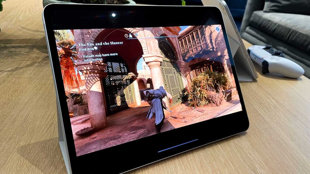 ゲームモードのiPad