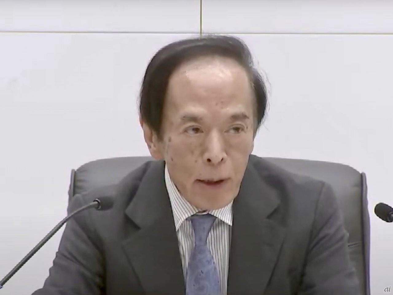 日本銀行で総裁を務める植田和男氏