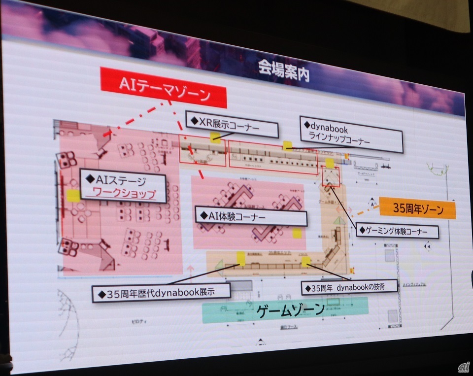 会場内のイメージ