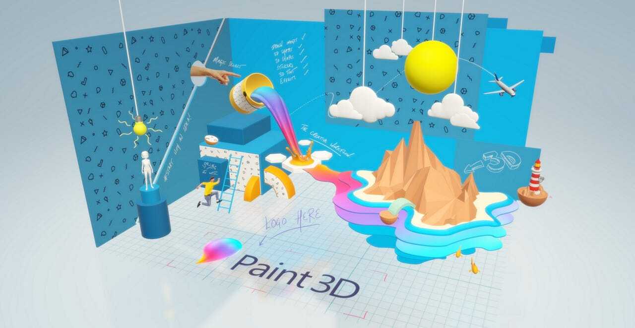 ペイント 3Dの公式イラスト