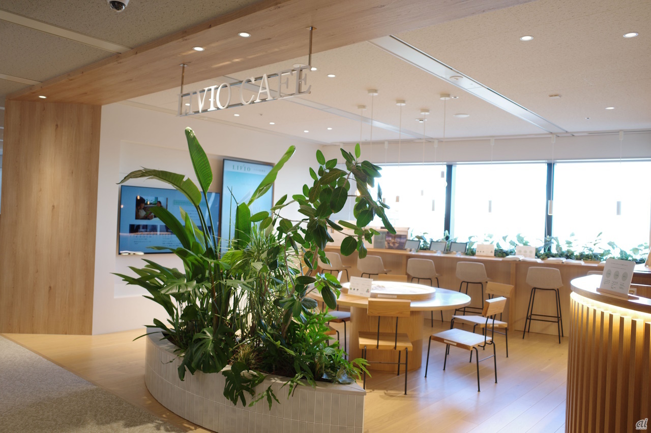 「LIVIO Life Design! SALON」内の「LIVIO Cafe」