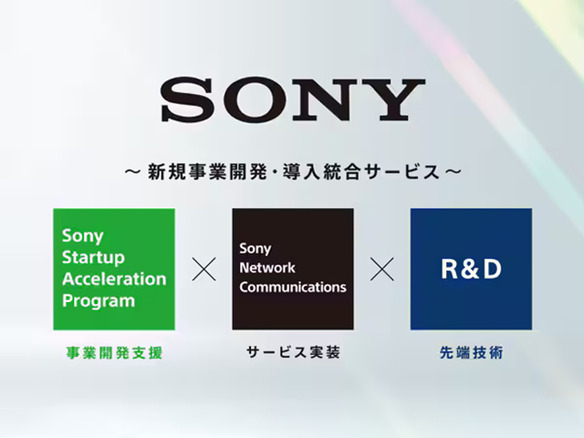 ソニーグループが総力を上げ新規事業をサポート--開発から実装までバックアップ