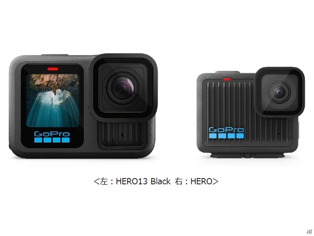 GoPro、フラッグシップ「HERO13 Black」、最小4Kカメラ「HERO」発表--9月発売 - CNET Japan