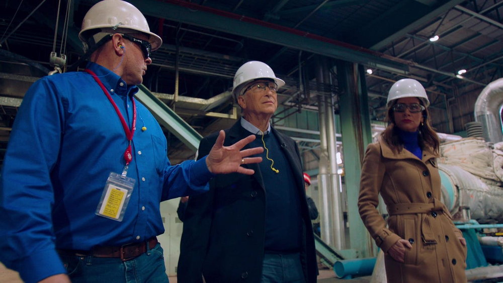 TerraPowerのプラントを訪れるBill Gates氏