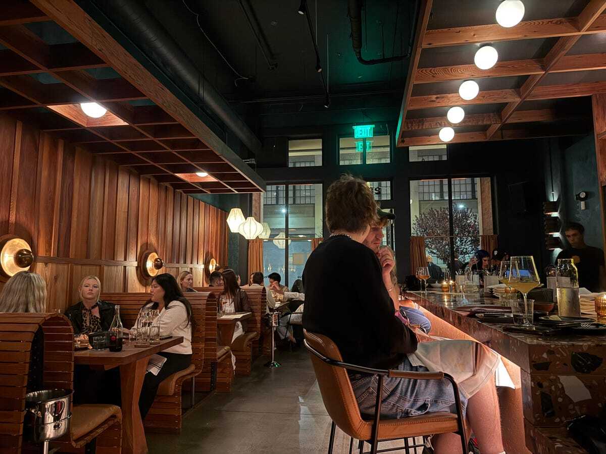 ワインバー店内の写真