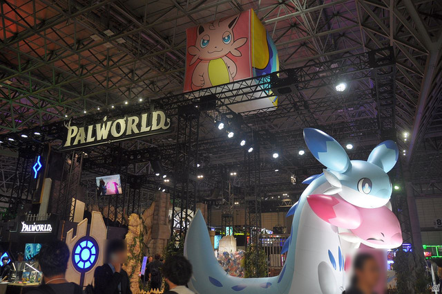 　「Palworld / パルワールド」のポケットペアが、ブースを出展。