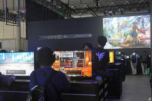　リメイクタイトルの「ドラゴンクエストIII　そして伝説へ… DRAGON QUEST III HD-2D Remake」を、世界初試遊出展。
