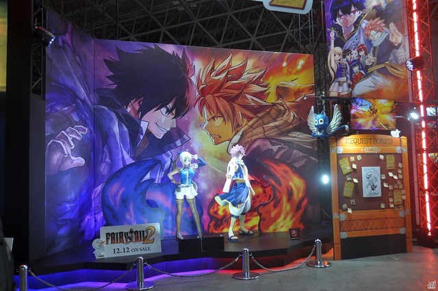 　バトルファンタジー作品「FAIRY TAIL」をテーマにした新作RPG「FAIRY TAIL2」。こちらも試遊出展が行われている。