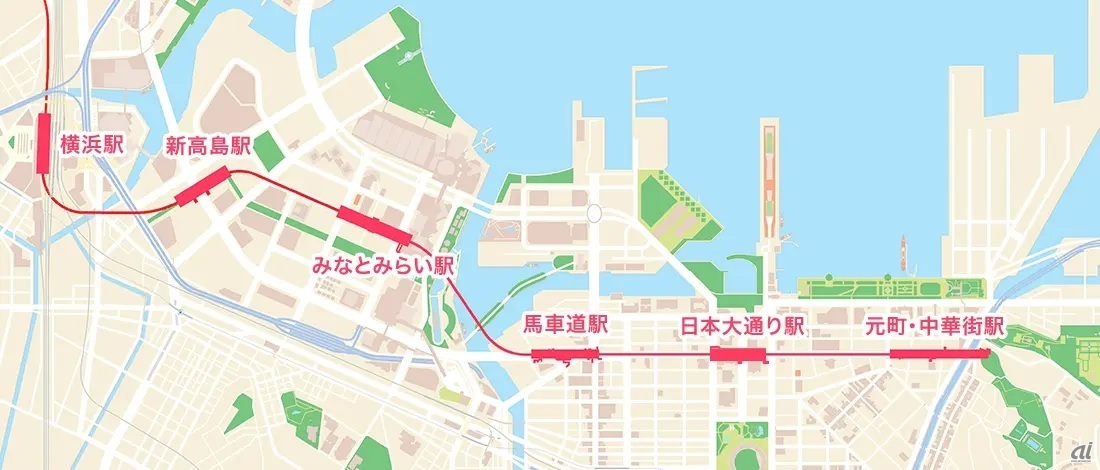 対象はみなとみらい線 全駅
