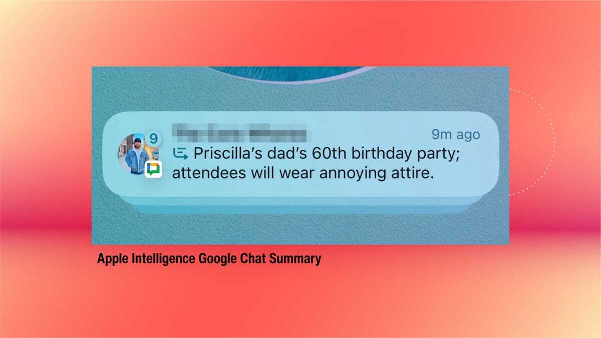 Google Chatの要約の実際の例