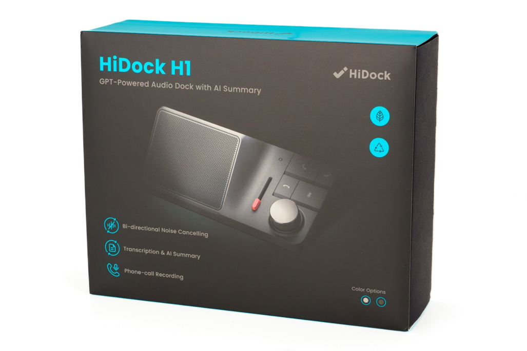 「HiDock H1」のパッケージ