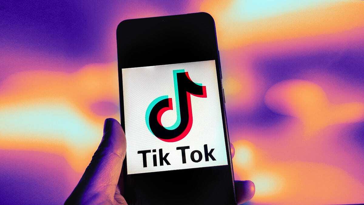 TikTokのロゴ