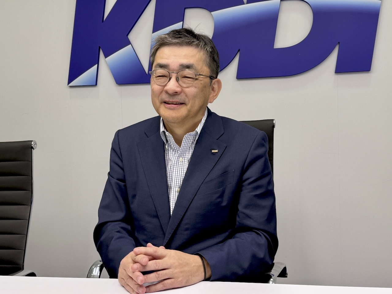 KDDIで代表取締役社長を務める高橋誠氏