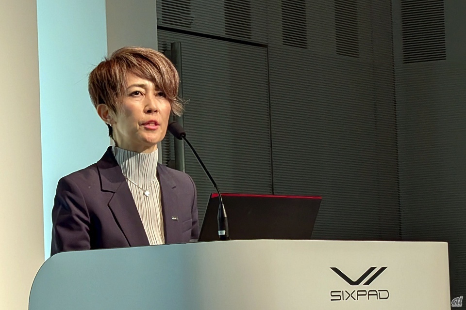 MTG 上席執行役員 SIXPAD本部 本部長 石谷桂子氏