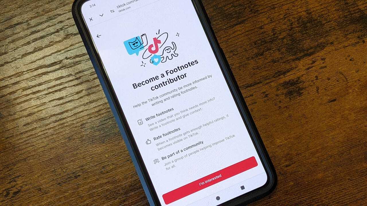 Footnotesの協力者になる申請をする画面