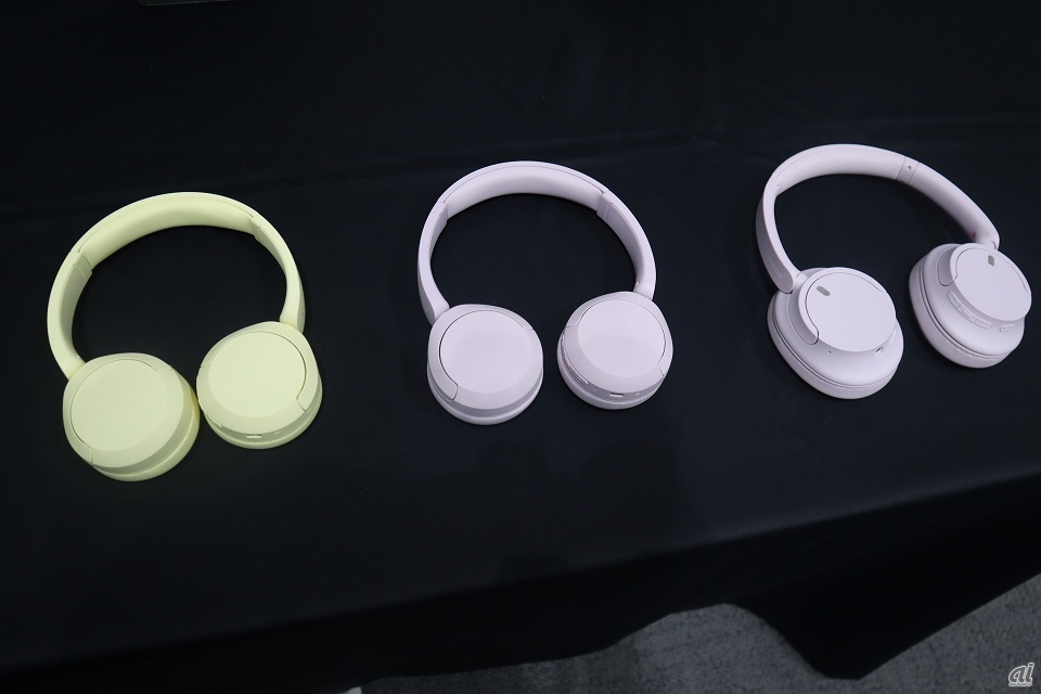 （左から）「WH-CH520」「WH-CH720N」の新色