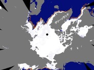 北極の氷、最大面積が観測史上最小に–JAXA発表