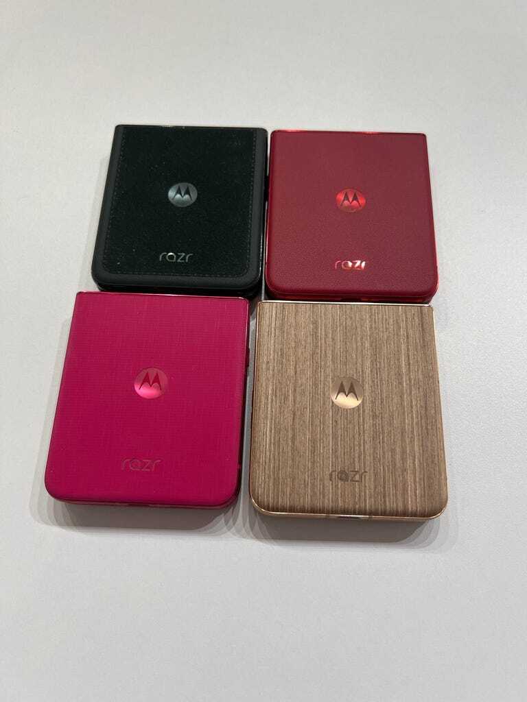 razr ultraの4つのカラー