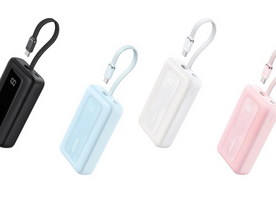 1万mAhで最大30W、3台同時充電も--Ankerの4月発売新モバイルバッテリー